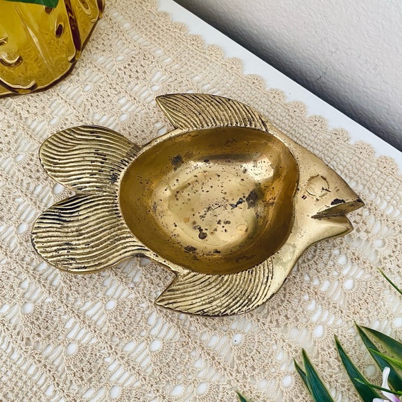 Other - Brass Fish Trinket Dish